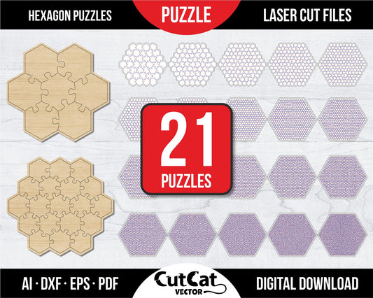 21 Puzzle Hexagonal