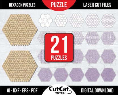 21 Puzzle Hexagonal